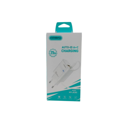 ELECTRONICE - Incarcator retea HY-JC03C-C25W USB-C 25D 26-2