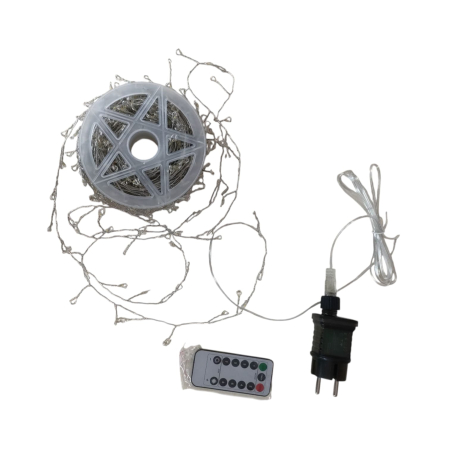 BECURI,CORPURI SI SURSE ILUMINAT - INSTALATIE CRACIUN  20M 600 LED 25A 2.36