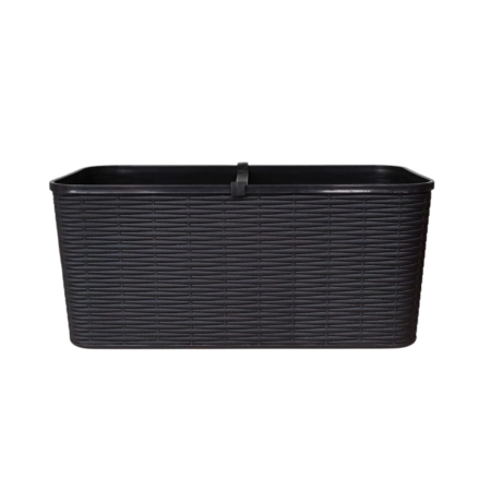 GHIVECE SI JARDINIERE - JARDINIERA 40CM RATAN WENGHE CRI