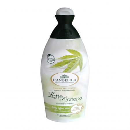 GEL DUS - L`ANGELICA GEL DUS 500ML LAPTE de CANEPA