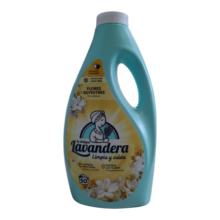 Import - LAVANDERA DET. LICHID 2.5L (50spalari) flores
