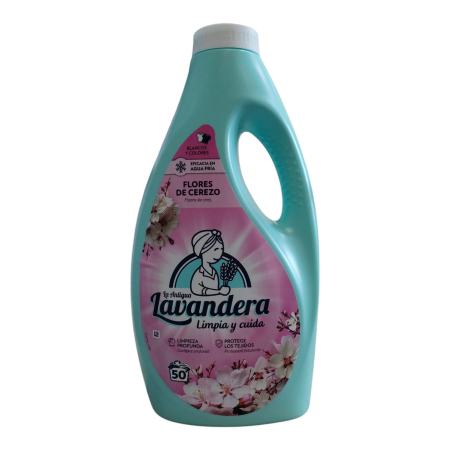 Import - LAVANDERA DET. LICHID 2.5L (50spalari) flores de cerezo