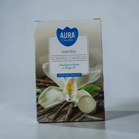 CANDELE & LUMANARI - LUMANARE 6/SET PASTILE P15-67 vanilie