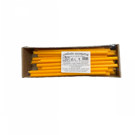 CANDELE - LUMANARE K45 GALBEN