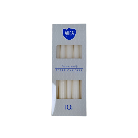 LUMANARI - LUMANARI CONICE CREM IVORY(10buc/set)30-011