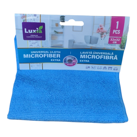 PRODUSE UZ CASNIC SI MENAJ - LUXIA LAVETA MICROFIBRA UNIVERSALA EXTRA 1 BUC