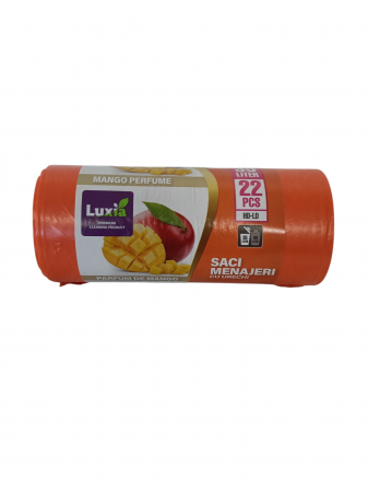 PRODUSE UZ CASNIC SI MENAJ - LUXIA SACI MENAJ cu urechi(35L/22buc)mango