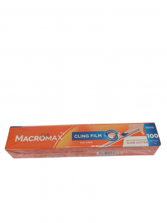 USTENSILE BUCATARIE - MACROMAX folie alimentara 100M cu disp. de taiere
