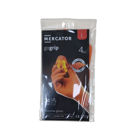 UNICA FOLOSINTA - MANUSI GOGRIP 4 pcs ORANGE L(MERCATOR)