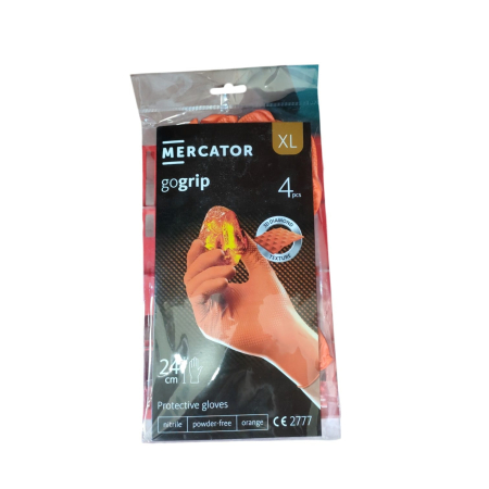 PRODUSE UZ CASNIC SI MENAJ - MANUSI GOGRIP 4 pcs ORANGE XL(MERCATOR)