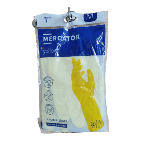 PRODUSE UZ CASNIC SI MENAJ - MANUSI MENAJ MERCATOR GALBENE M