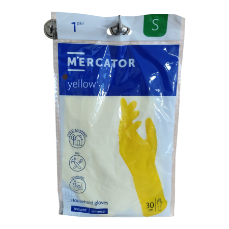 PRODUSE UZ CASNIC SI MENAJ - MANUSI MENAJ MERCATOR GALBENE S