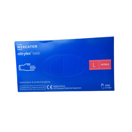 NeoSys - MANUSI NITRIL ALBASTRE L(100buc)