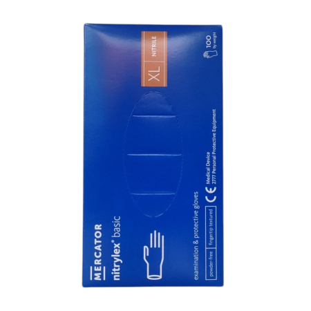UNICA FOLOSINTA - MANUSI NITRIL ALBASTRE XL(100buc)