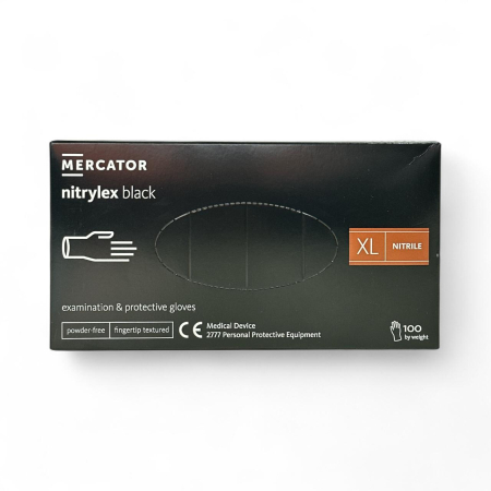 UNICA FOLOSINTA - MANUSI NITRIL NEGRE XL(100buc)