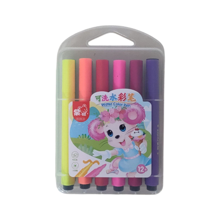 PAPETARIE - Marker 12 culori 204 27.4
