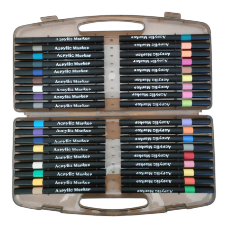 PAPETARIE - Marker acrilic cu 36 culori 1106-36 26M 5-20