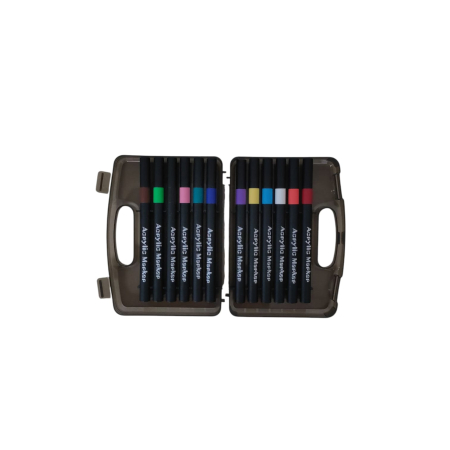 Marker acrylic, set 12 piese 25J 27-22 [1]