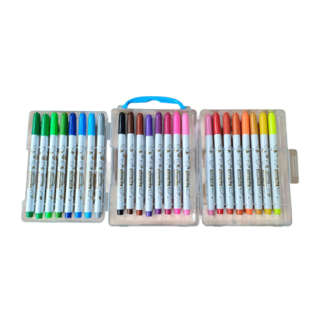 PAPETARIE - Marker lavabil 24 culori ZS-206 26M 5-7