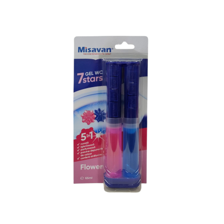 SOLUTII WC - MISAVAN GEL WC 7 STARS 65ML FLOWER