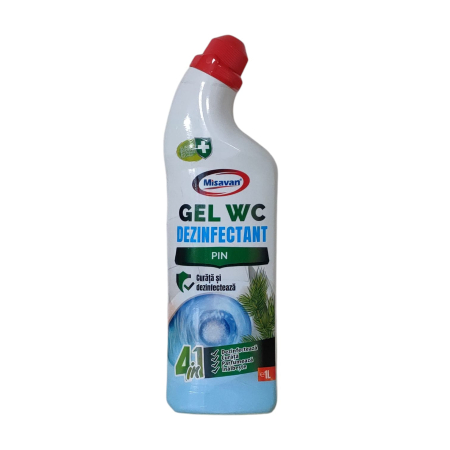SOLUTII WC - MISAVAN GEL WC DEZINFECTANT PIN 1L
