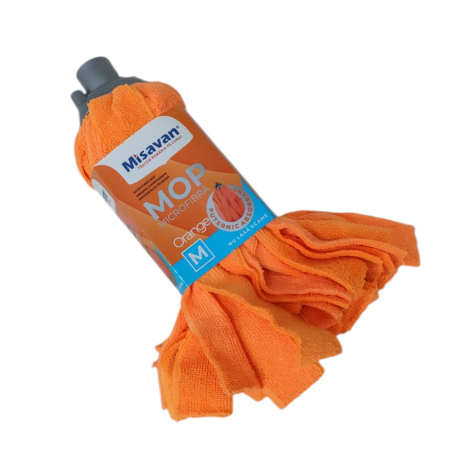 GALETI SI MOPURI - MISAVAN MOP MICROFIBRA M ORANGE