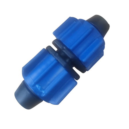 INSTALATII PT IRIGATII SI SERE - MUFA 16mm cu piulita pt banda