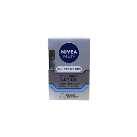 LOTIUNI SI CREME CORP - NIVEA 100ML AFTER SHAVE LOTIUNE SILVER