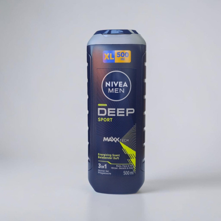 GEL DUS - NIVEA GEL DE DUS 500ML MEN DEEP SPORT 93397*12