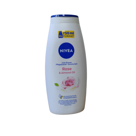INGRIJIRE PERSONALA - NIVEA GEL DUS 750ML CARE&ROSES