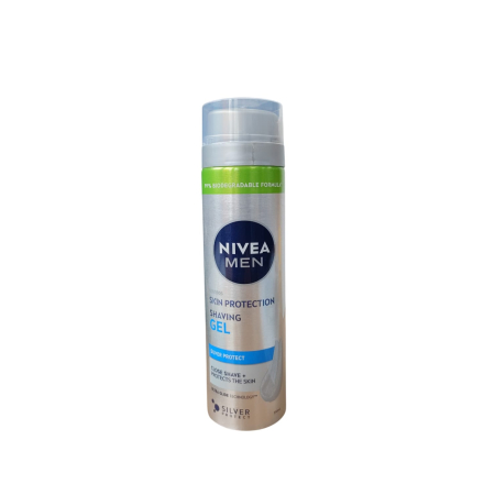 Import - NIVEA GEL RAS 200ML SILVER
