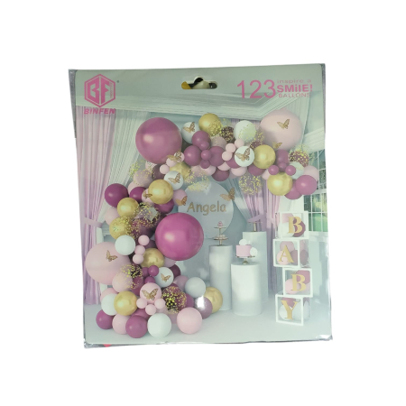 BALOANE - Pachet 123 baloane Glamour party 24D 11.27