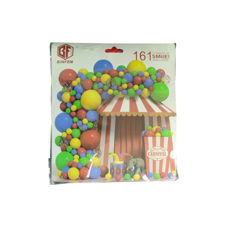 BALOANE - Pachet 161 baloane petrecere Circus 24D 11.31