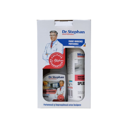 PRODUSE CURATENIE UNIVERSALE - PACHET ODORIZANT TROPICAL 1L+TROPICAL 750ml