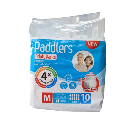 SCUTECE SI ABSORBANTE - PADDLERS Chilot incontinenta ADULTI (10BUC) M