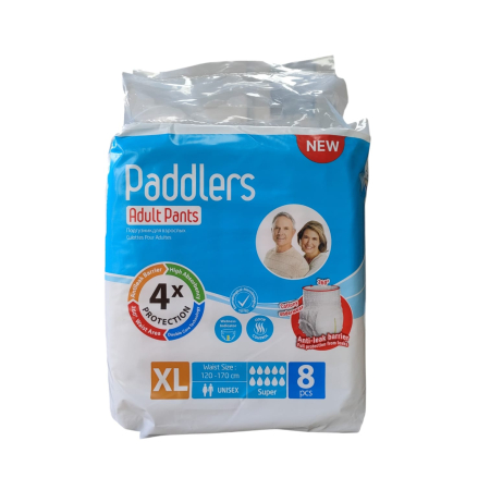 SCUTECE SI ABSORBANTE - PADDLERS Chilot incontinenta ADULTI (8BUC) XL