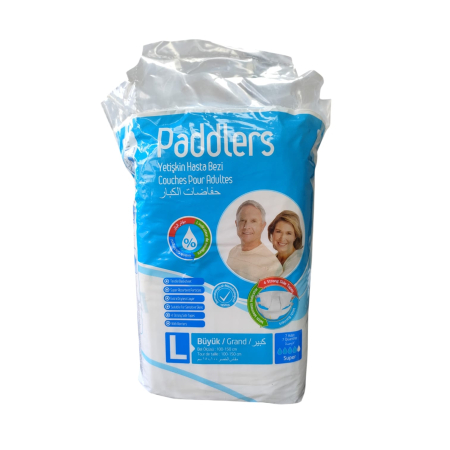 SCUTECE SI ABSORBANTE - PADDLERS Scutece incontinenta ADULTI (7BUC) L