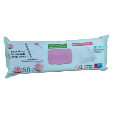 NeoSys - PADDLERS servetele cu bicarbonat ptr pardoseli (50 buc)lotus