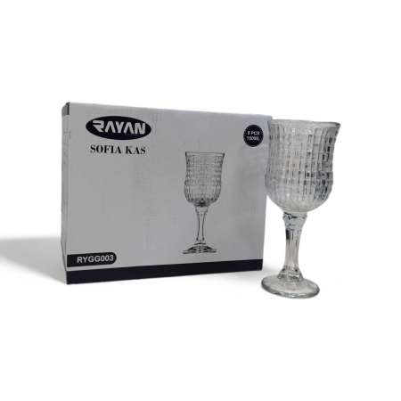 STICLA - PAHARE SOFIA 6/SET cu picior