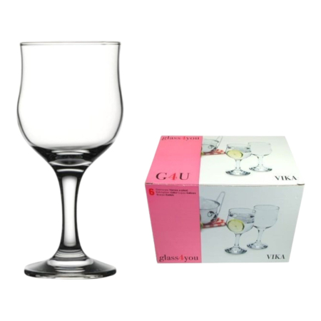 PRODUSE UZ CASNIC SI MENAJ - PAHARE VIKA 6/SET(glass for you)-44163