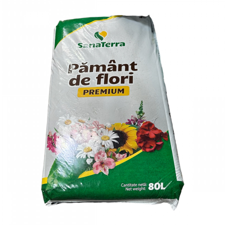 GRADINA - PAMANT de flori 80L