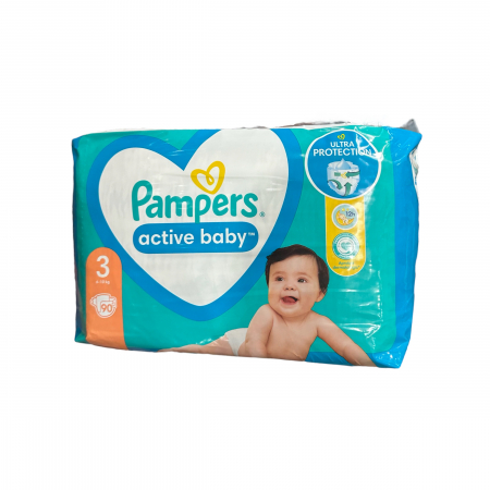 SCUTECE SI TAMPOANE - PAMPERS NR3(90)