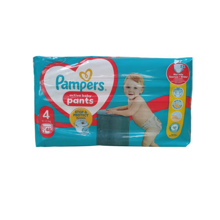 SCUTECE SI TAMPOANE - PAMPERS PANTS VPP 4AB 9-15KG(48)