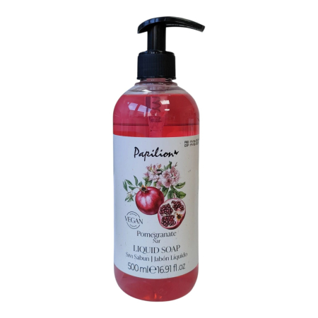 Import - PAPILION SAPUN LICHID  POMEGRANATE, 500 ml