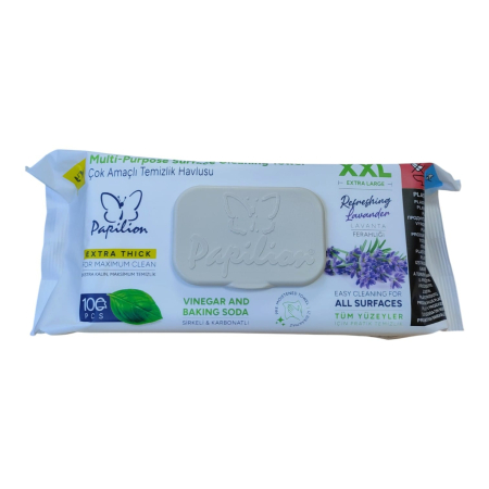 Import - PAPILION SERVETELE SUPRAFETE LAVANDA XXL 100 buc