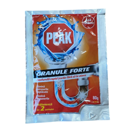 PRODUSE CURATENIE UNIVERSALE - PEAK OUT GRANULE 80gr. APA FIERBINTE
