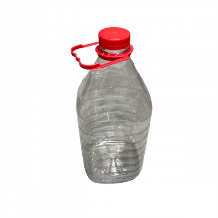 GRADINA - PET 5L STICLA cu capac si maner