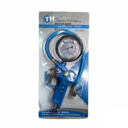 COMPRESOARE SI SCULE PNEUMATICE - PISTOL AER MANOMETRU+ULEI 19.2