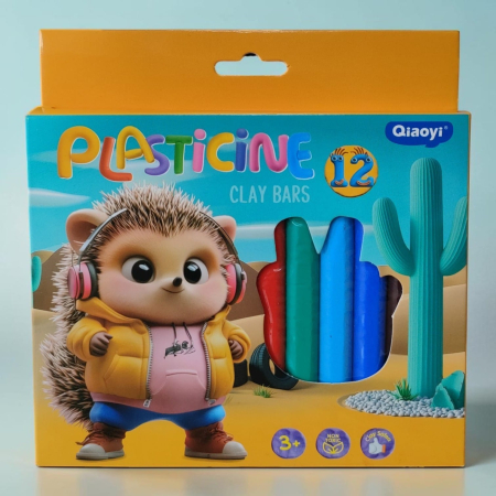 PAPETARIE - Plastilina 12 buc 8161 26M 3-1