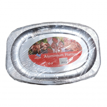 PUNGI SI FOLII ALIMENTARE - Platou folie aluminiu, set 5pcs  M15.2